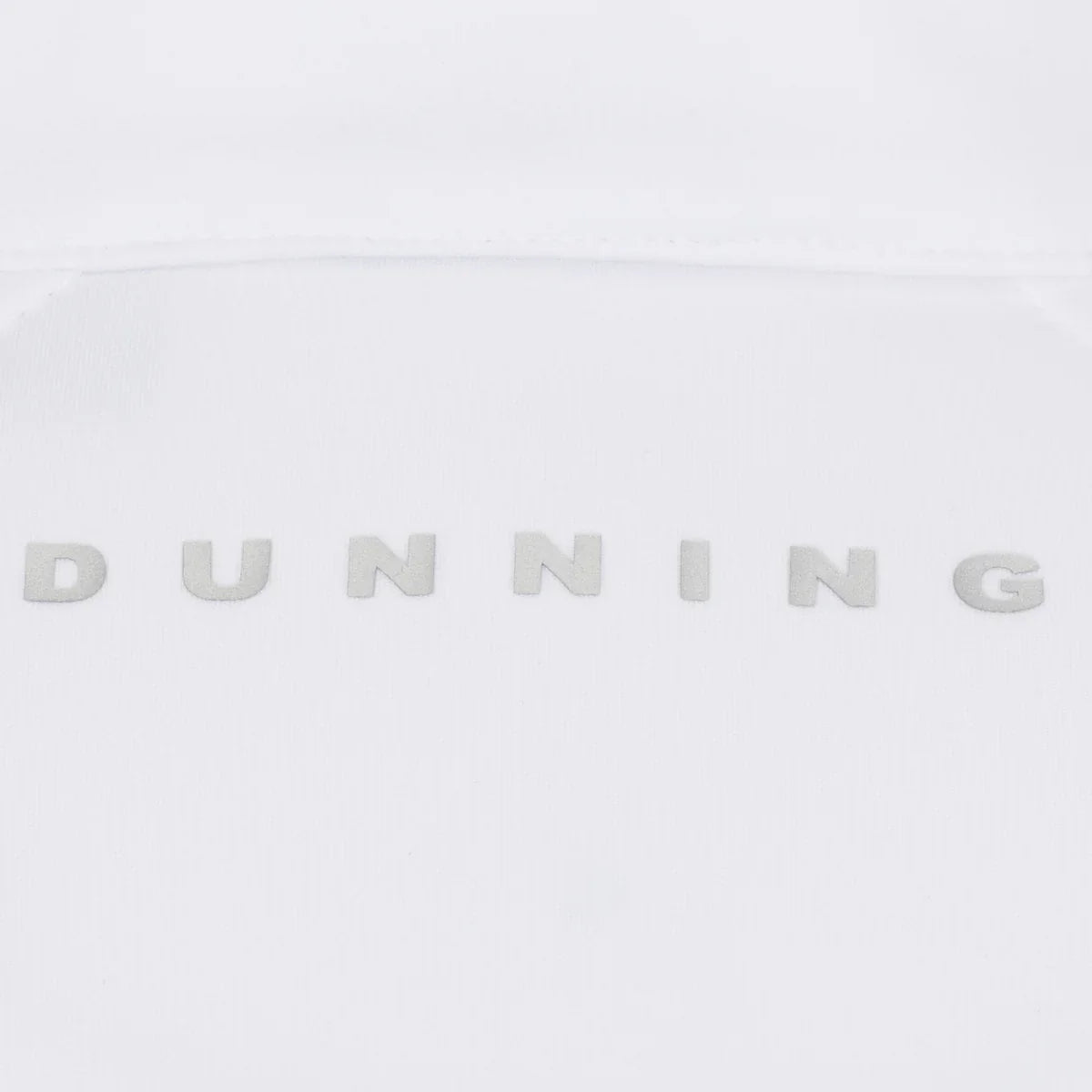 Player 2.0 Quarter Zip in white, back logo detail