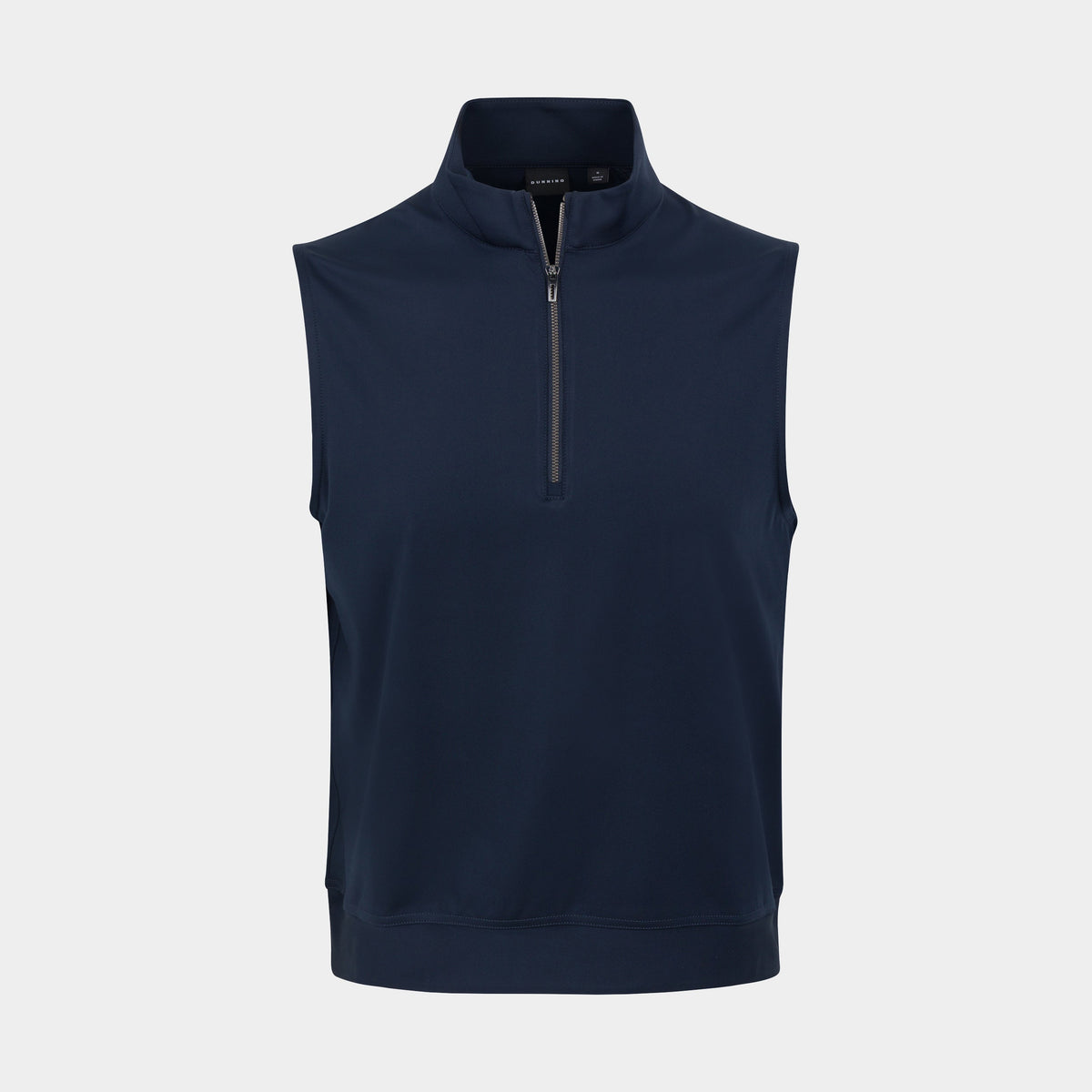 Player 2.0 Quarter Zip Vest in Halo navy, front view