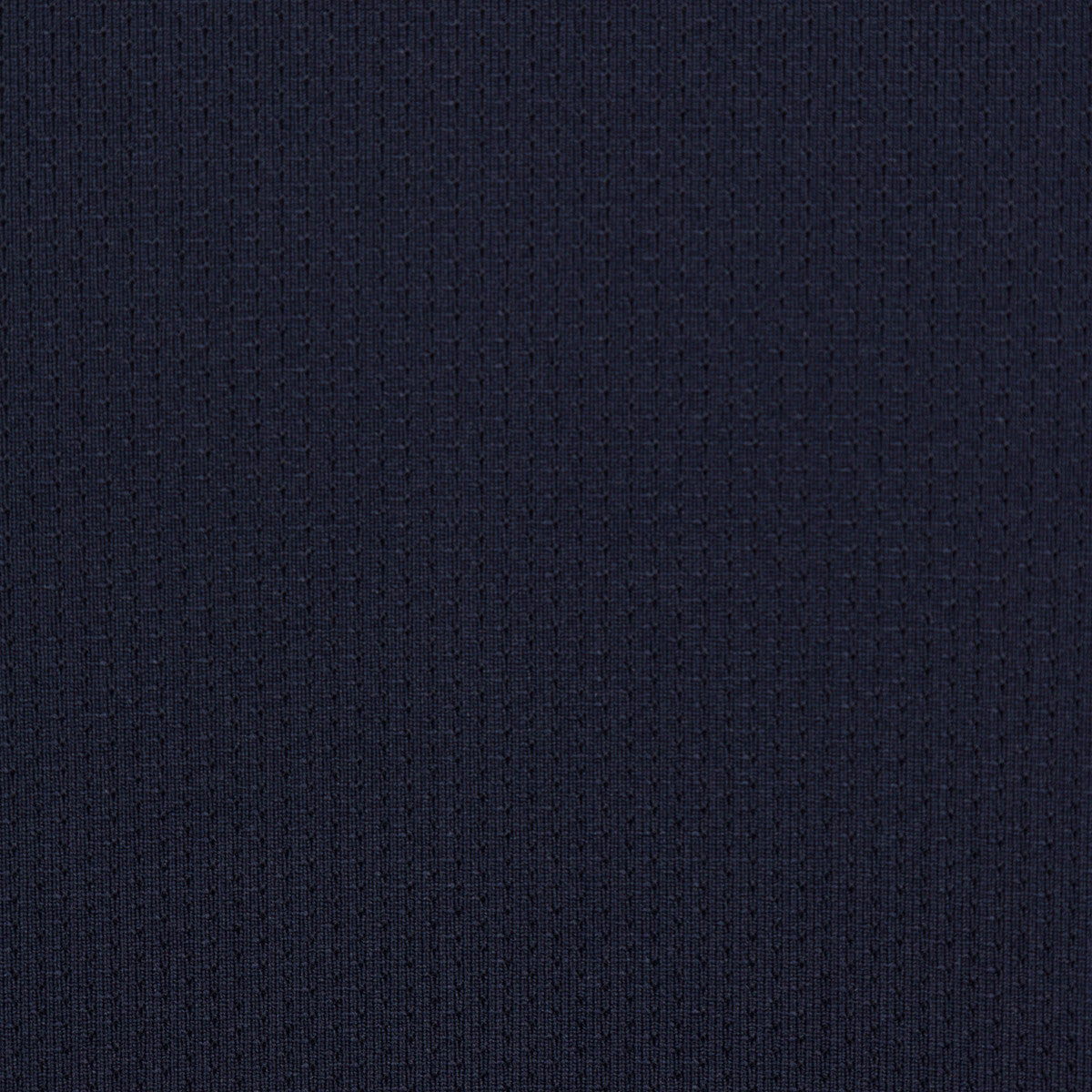 Quest Ventilated Performance Polo in navy, fabric detail view