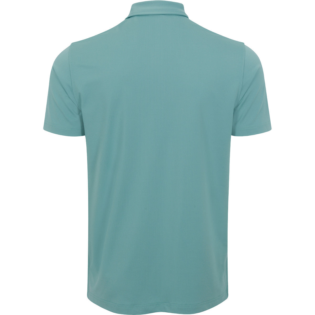 Teal Quest Ventilated Performance Polo back view