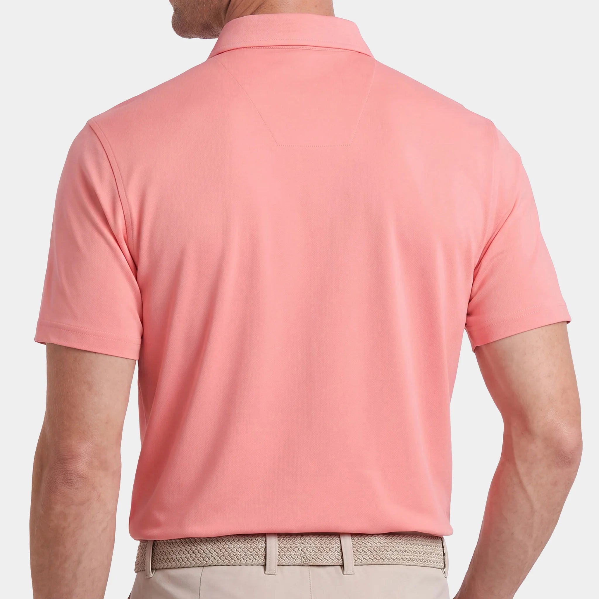 Quest Ventilated Performance Polo back view