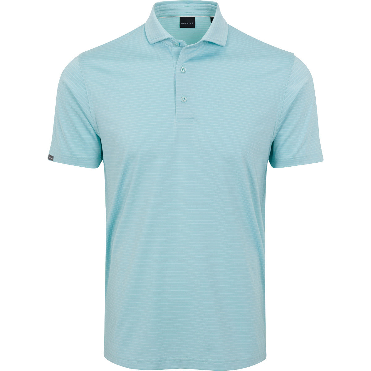 Light blue polo shirt on a white background