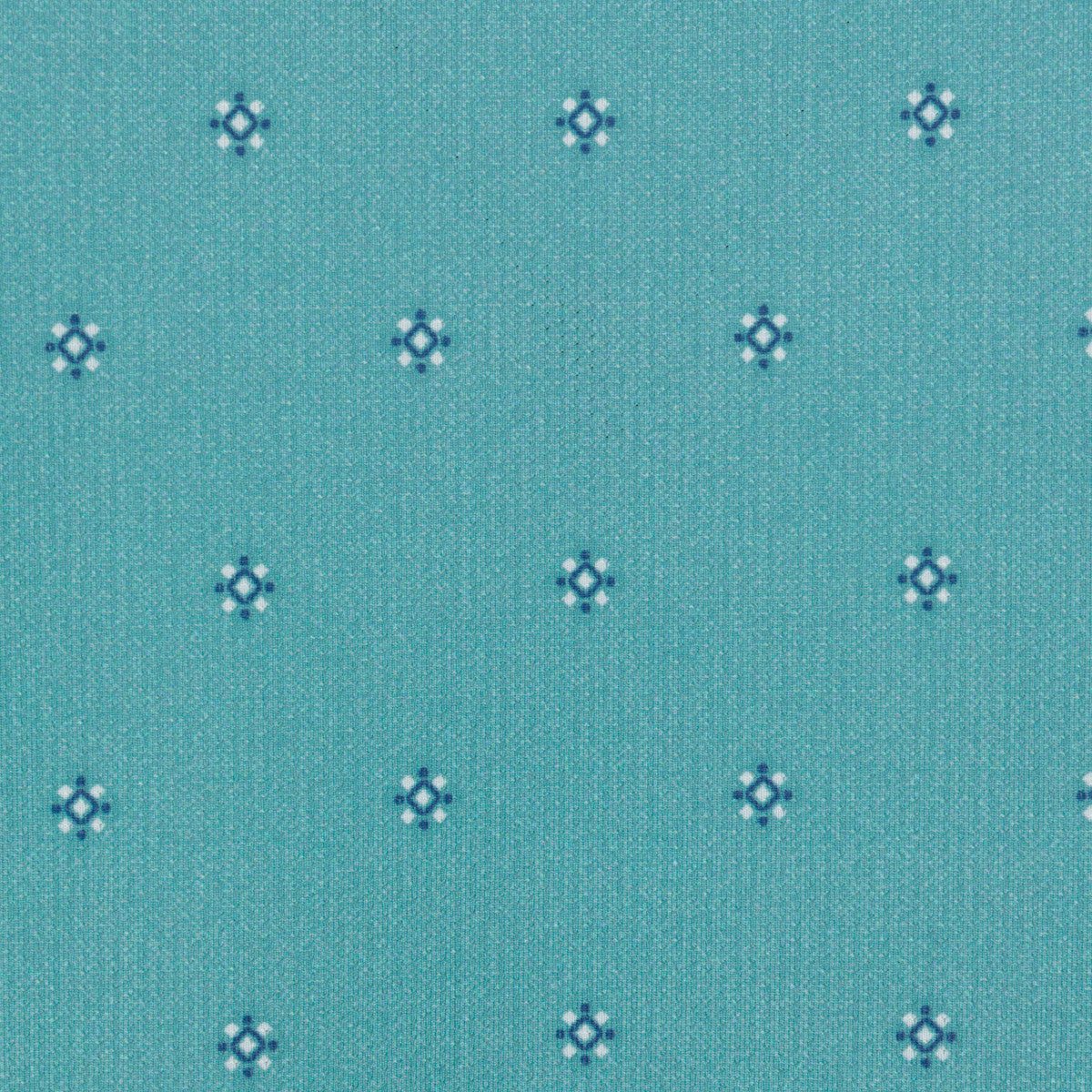 Pattern of blue flowers on a blue background