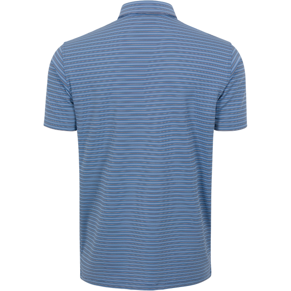 Milwick Ventilated Performance Polo back view