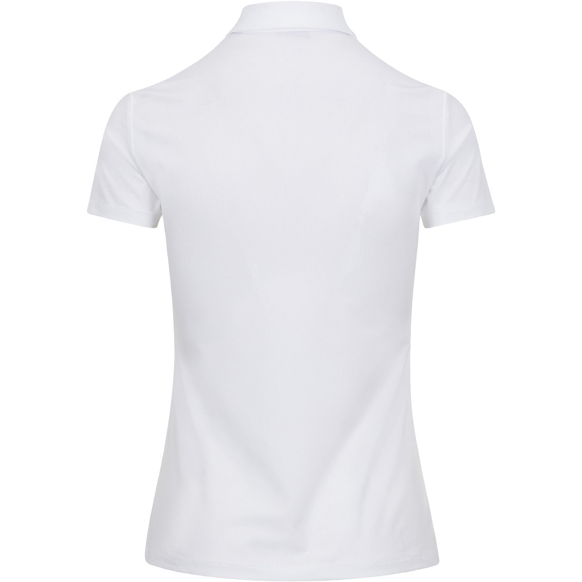 White t-shirt on a white background