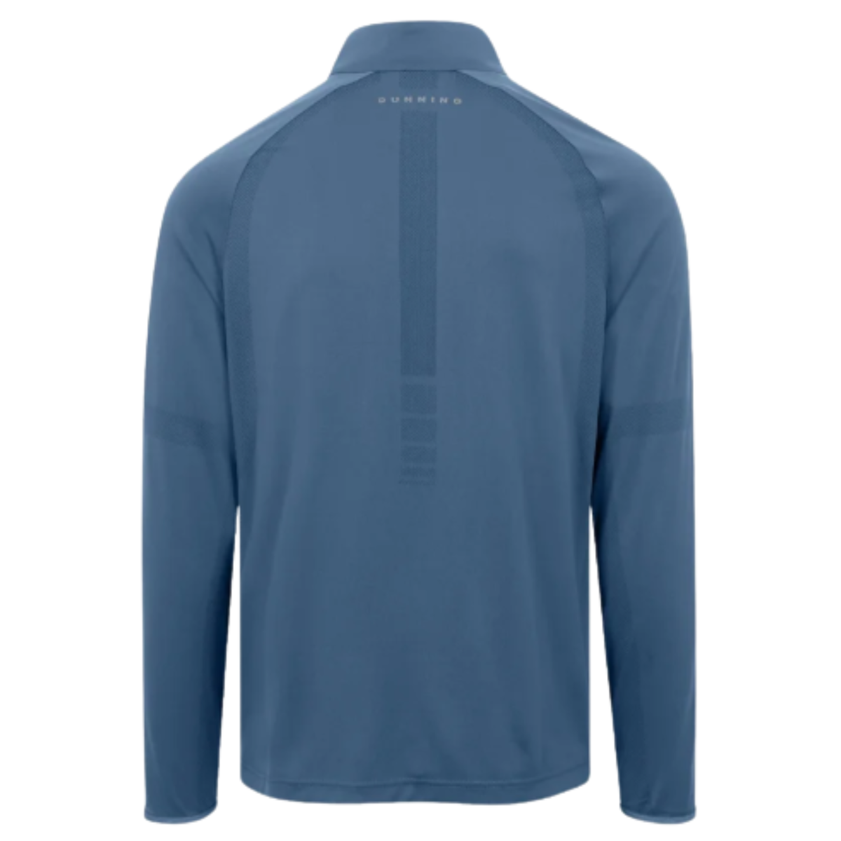 Quest Contour Quarter Zip in Marina Blue, back view