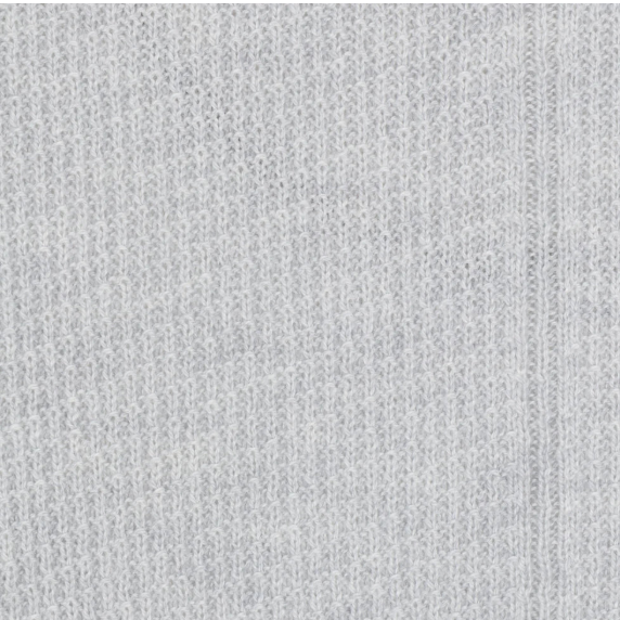 Connor THERMOLITE Rollneck Sweater in Microchip Grey, knit fabric detail