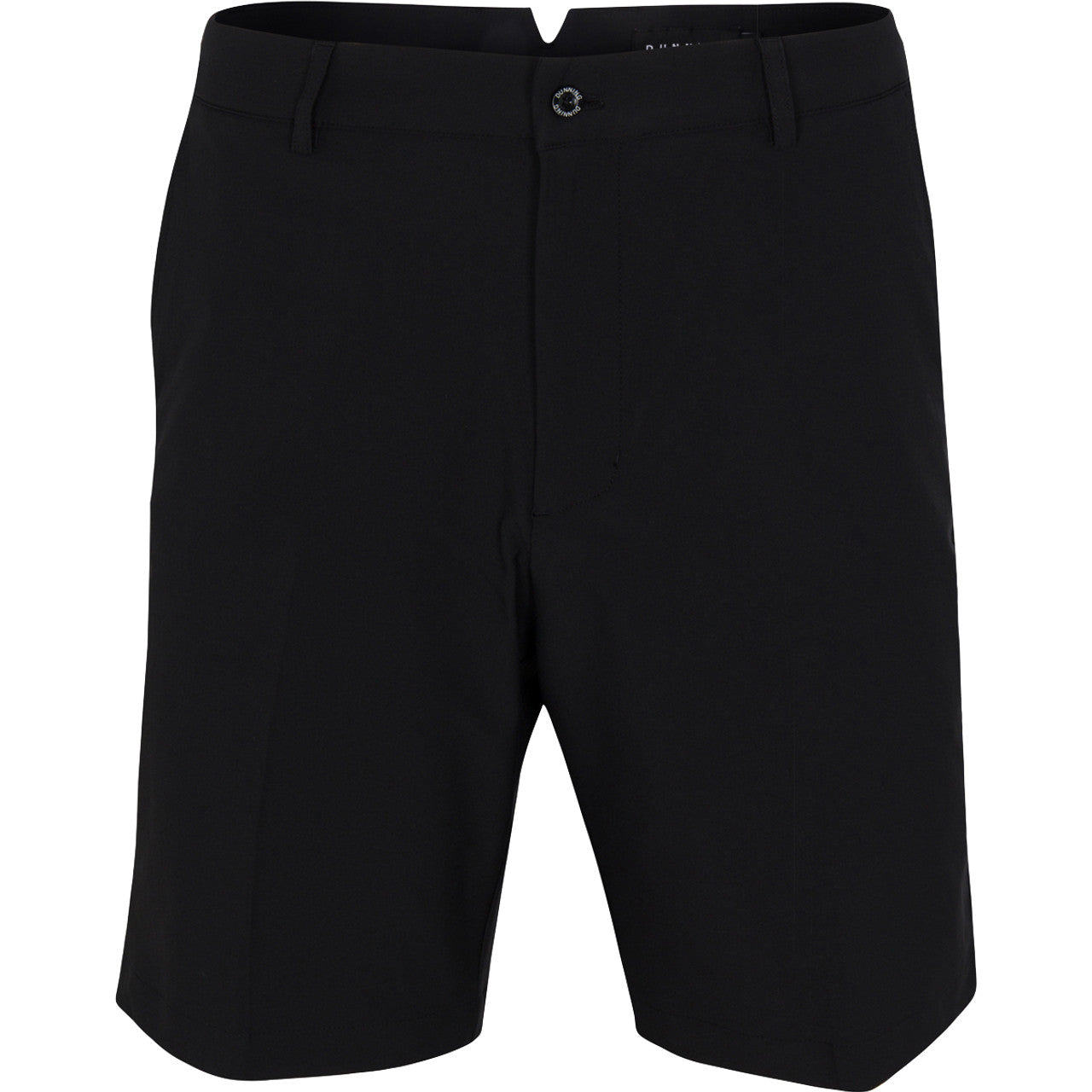 Black shorts on a white background