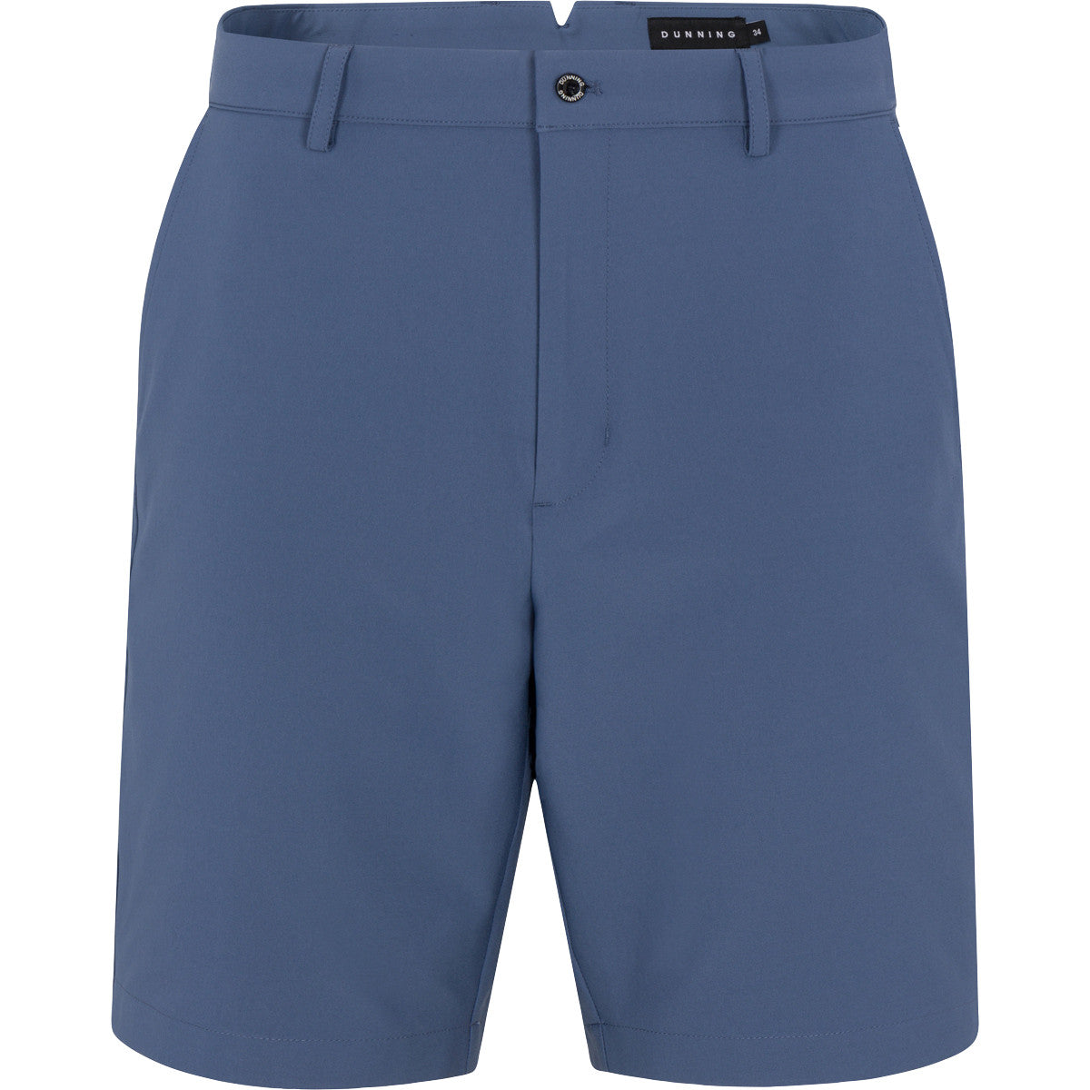 Blue shorts on a white background