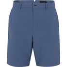 Blue shorts on a white background