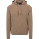 Campbell Tipped Cashmere Hoodie 100% Grade A cashmere fabric detail