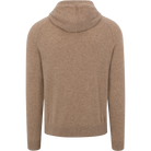Campbell Tipped Cashmere Hoodie back view