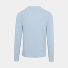 Connor THERMOLITE Rollneck Sweater in Cashmere Blue, back view