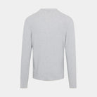 Connor THERMOLITE Rollneck Sweater in Microchip Grey, back view