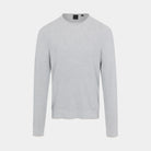 Connor THERMOLITE Rollneck Sweater in Microchip Grey, front view