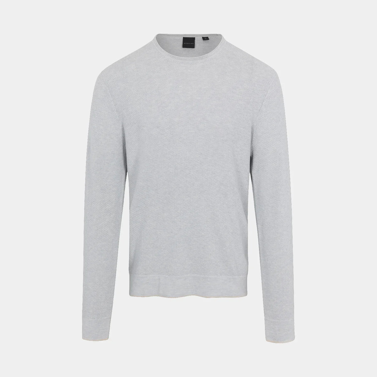 Connor THERMOLITE Rollneck Sweater in Microchip Grey, front view