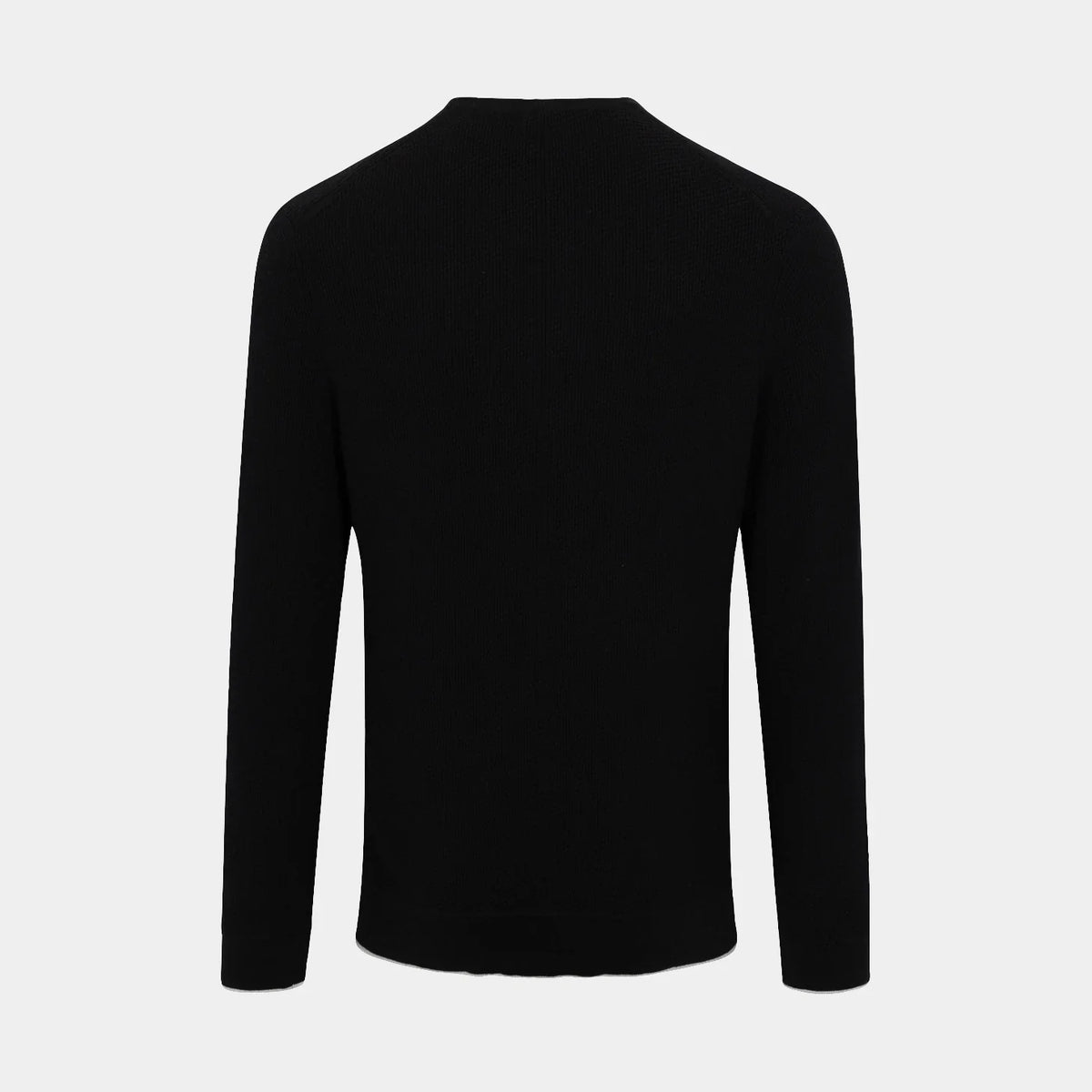 Connor THERMOLITE Rollneck Sweater in Black, back view