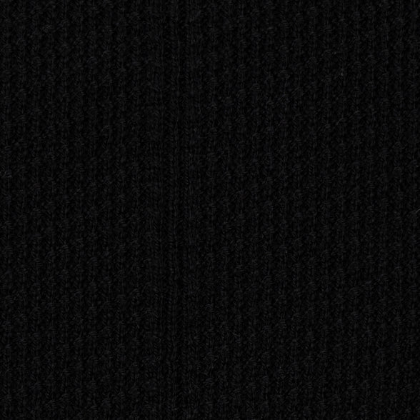 Solid black color swatch