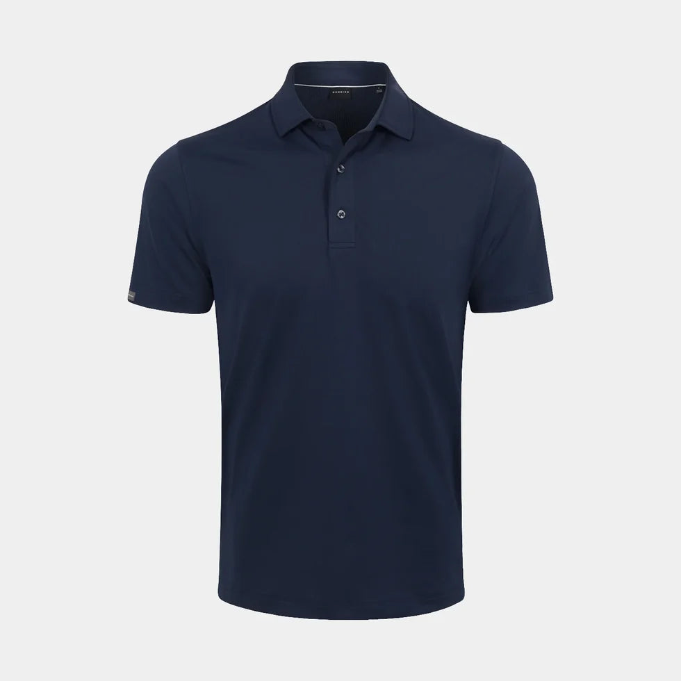 Quest Ventilated Performance Polo collar and button detail