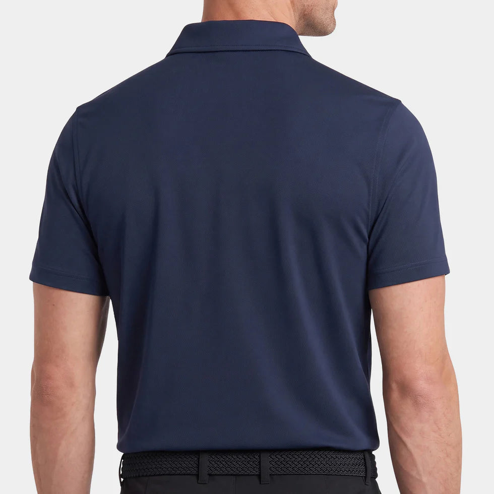 Quest Ventilated Performance Polo back view