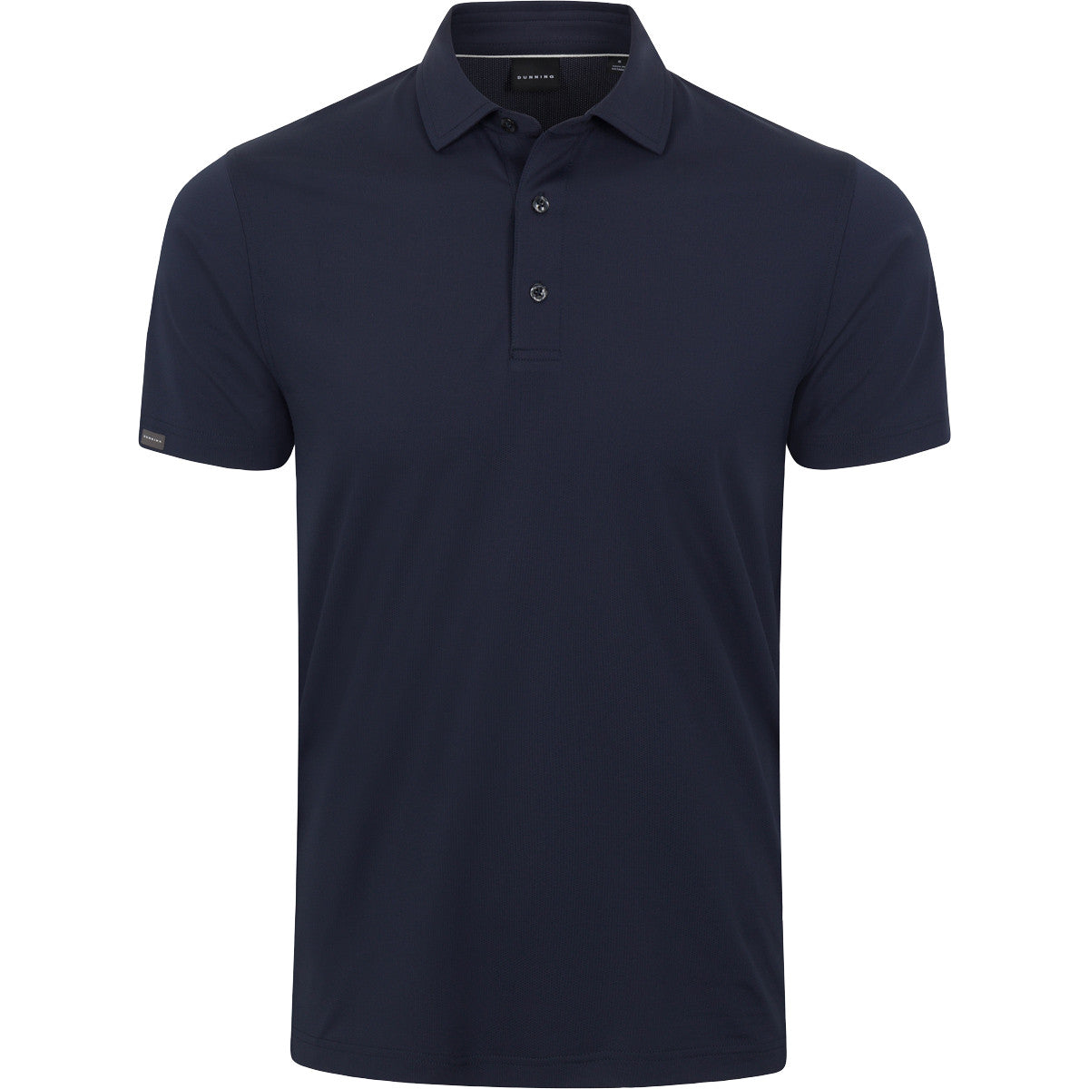 Quest Ventilated Performance Polo in navy, front view