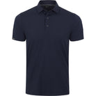 Quest Ventilated Performance Polo in navy, front view