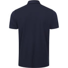 Quest Ventilated Performance Polo in navy, back view