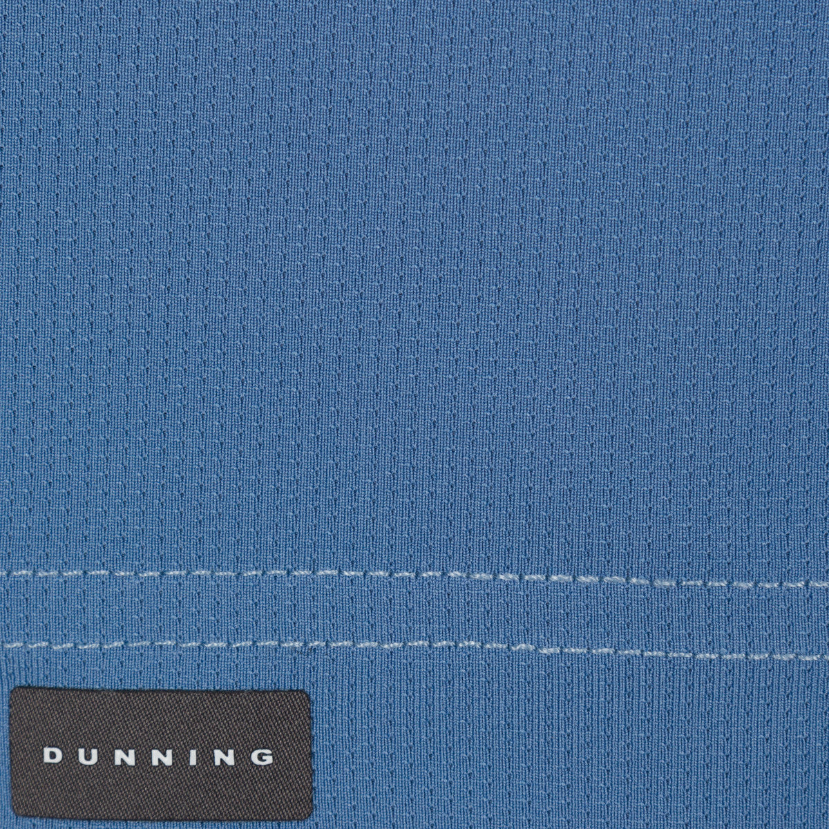 Quest Ventilated Performance Polo in blue, fabric detail view