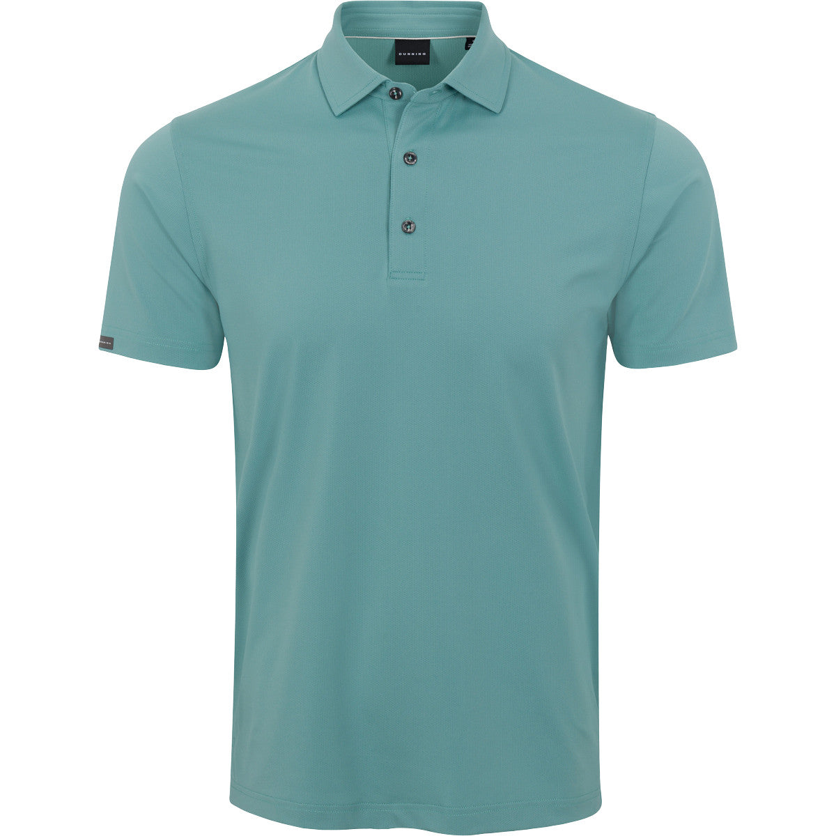 Teal Quest Ventilated Performance Polo front view