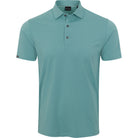 Teal Quest Ventilated Performance Polo front view