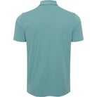 Teal Quest Ventilated Performance Polo back view