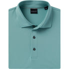 Teal Quest Ventilated Performance Polo ventilated fabric detail
