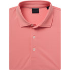Folded Pink Quest Ventilated Performance Polo close-up detail