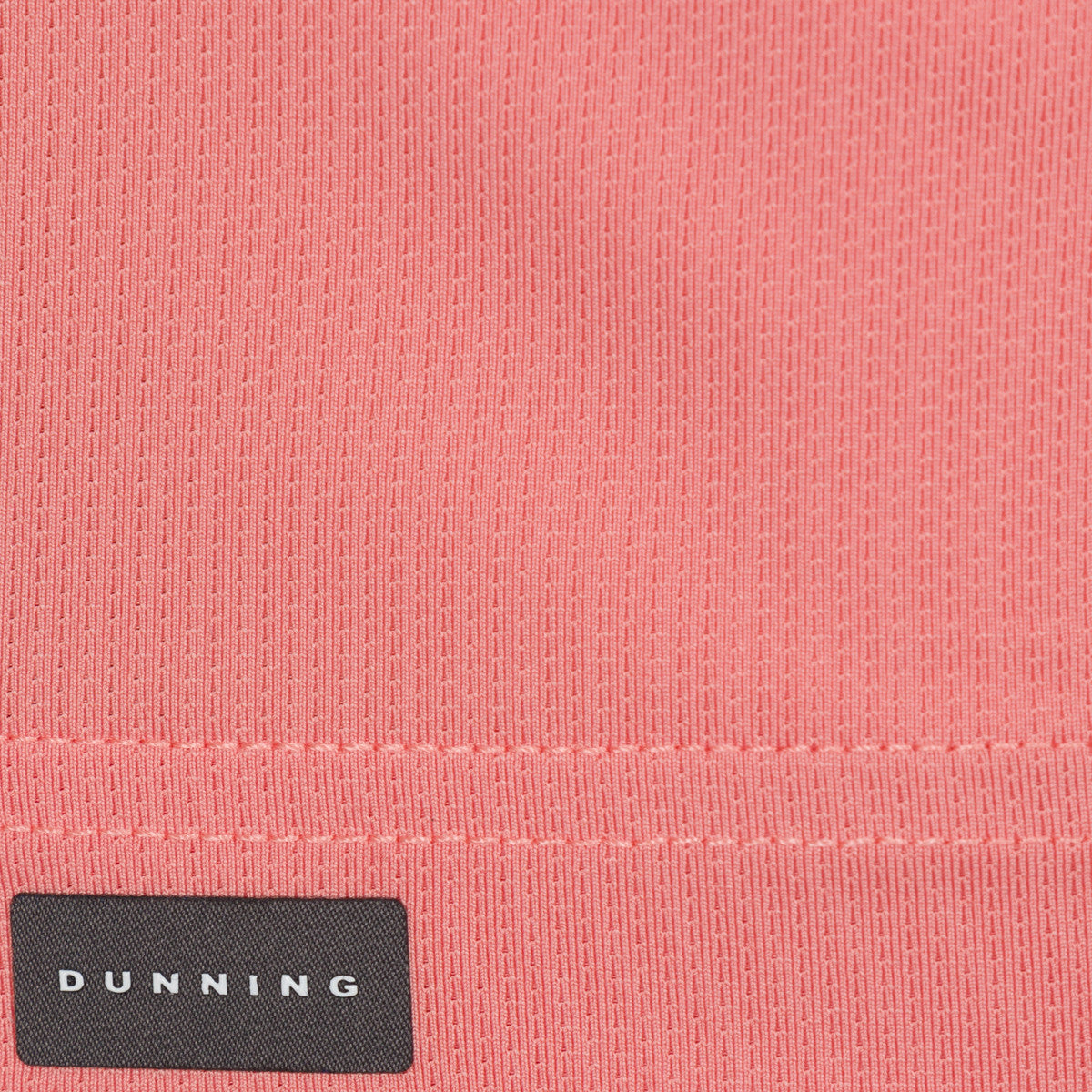 Quest Ventilated Performance Polo in Sunset, fabric detail view