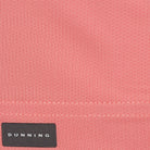 Quest Ventilated Performance Polo in Sunset, fabric detail view