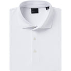 Quest Ventilated Performance Polo in white, folded