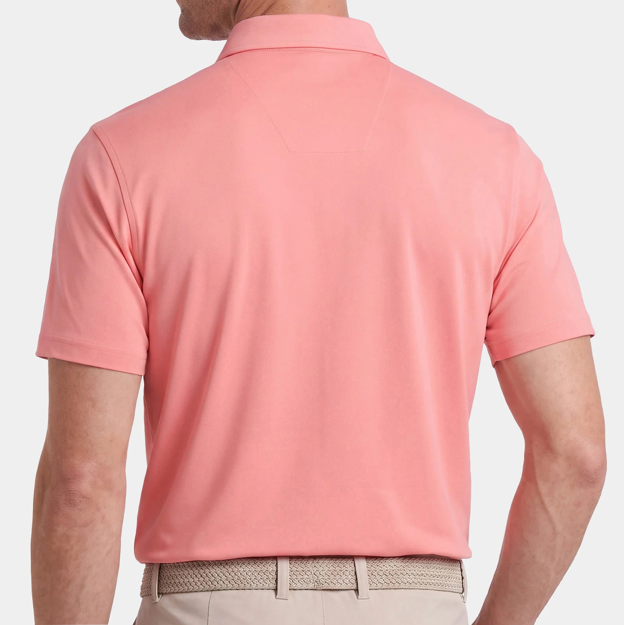 Quest Ventilated Performance Polo back view