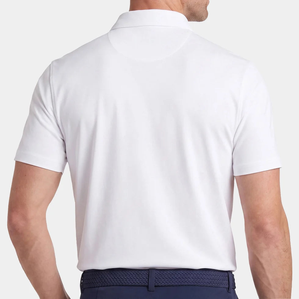 Quest Ventilated Performance Polo back view