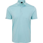Light blue polo shirt on a white background