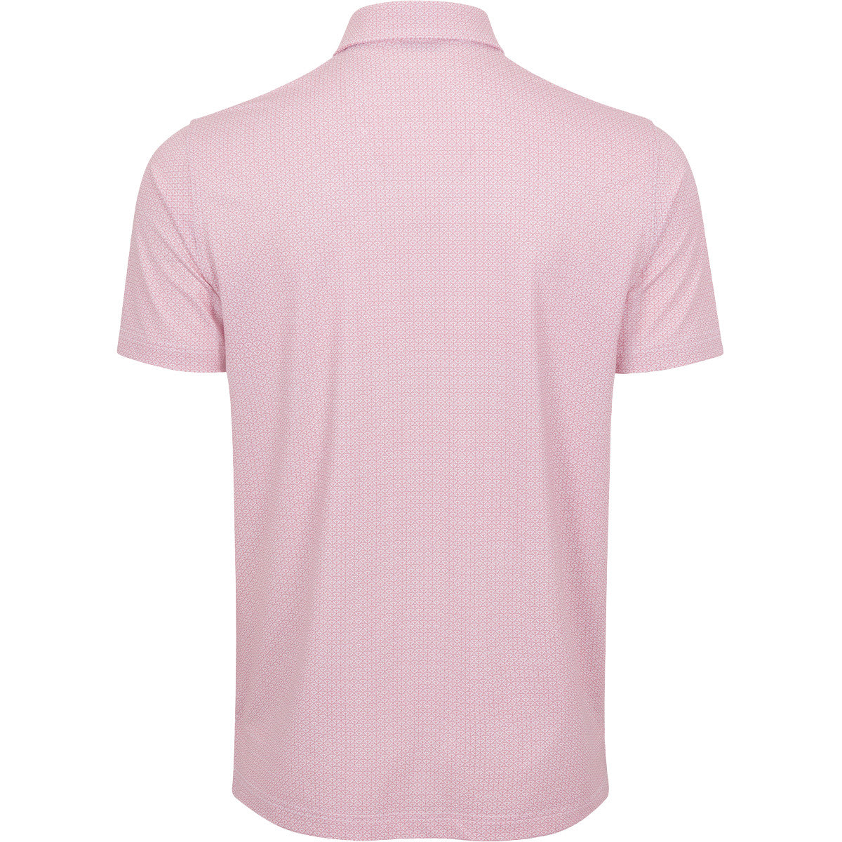 Pink Lanwick Mesh Performance Polo back view