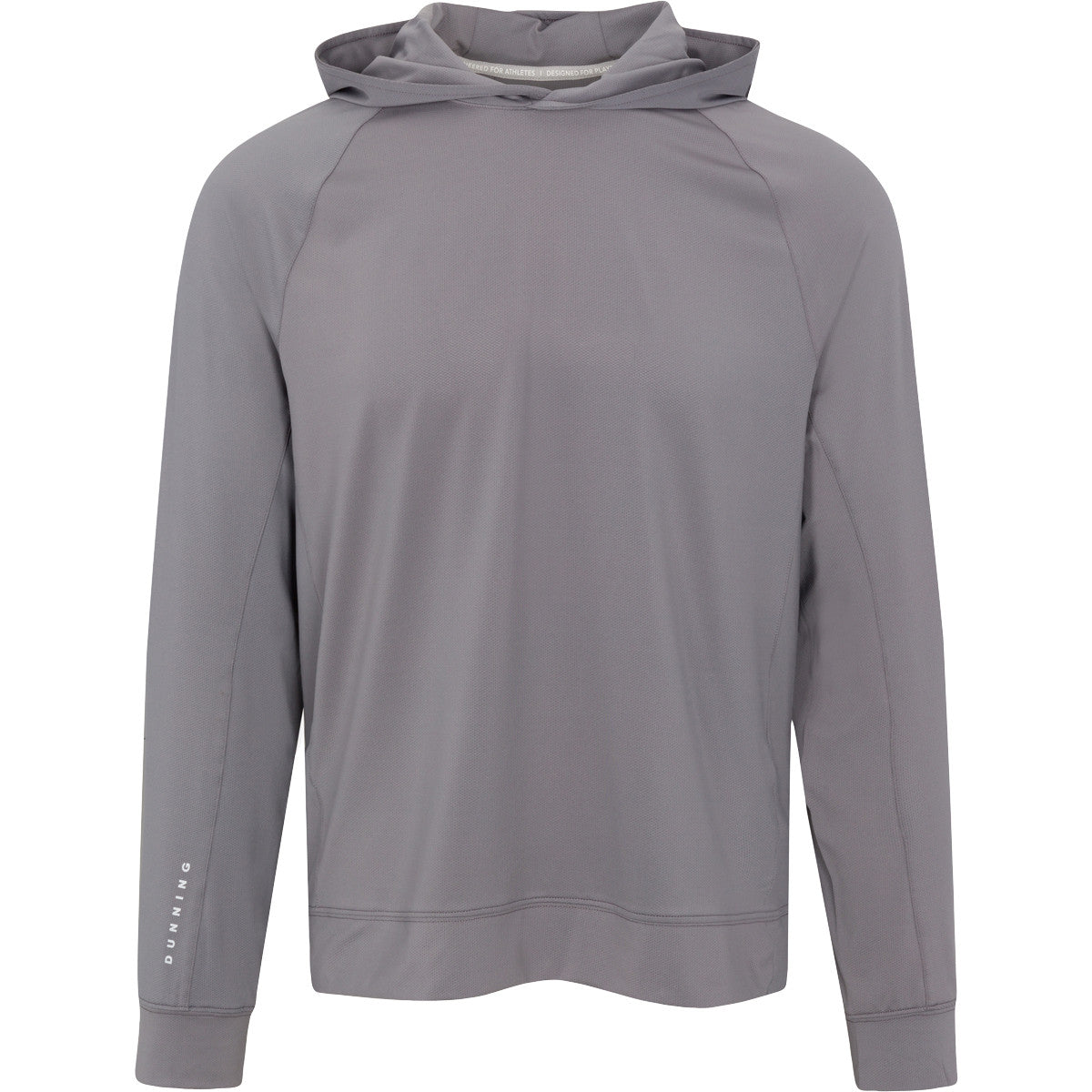 Gray hoodie on a white background