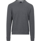 Mercer Stretch Performance Crewneck heathered fleece detail