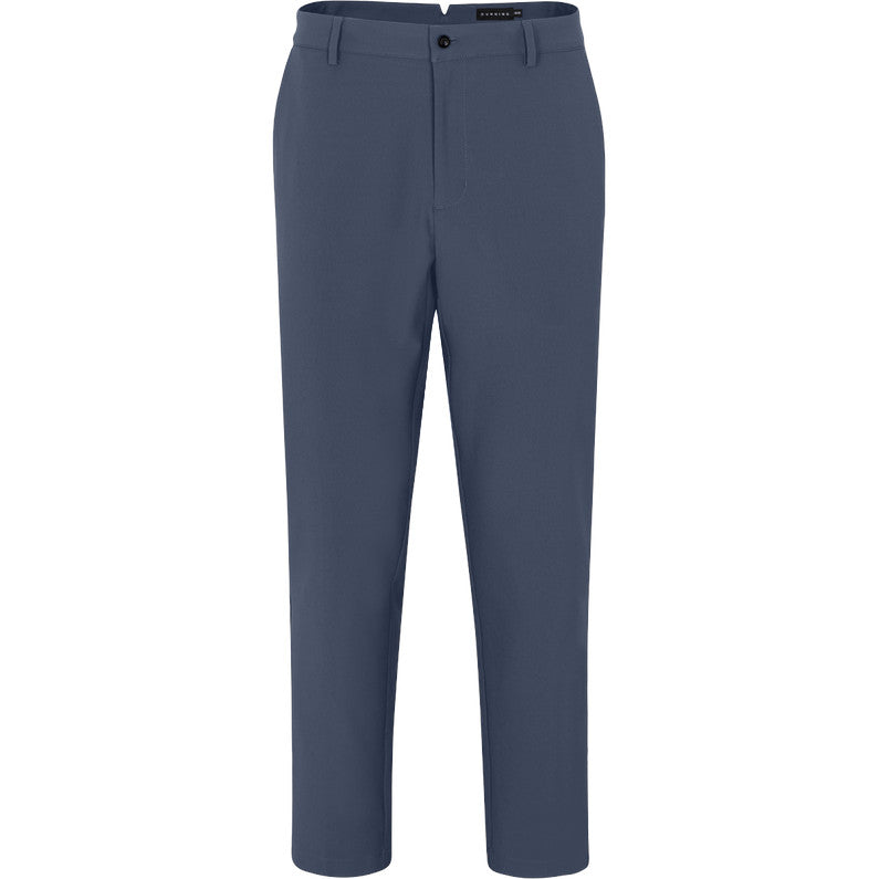 Blue pants on a white background