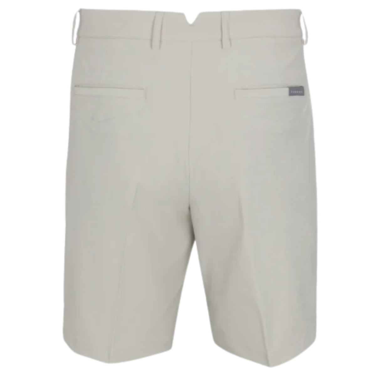 Player Fit Woven 9" Short in stone, back view