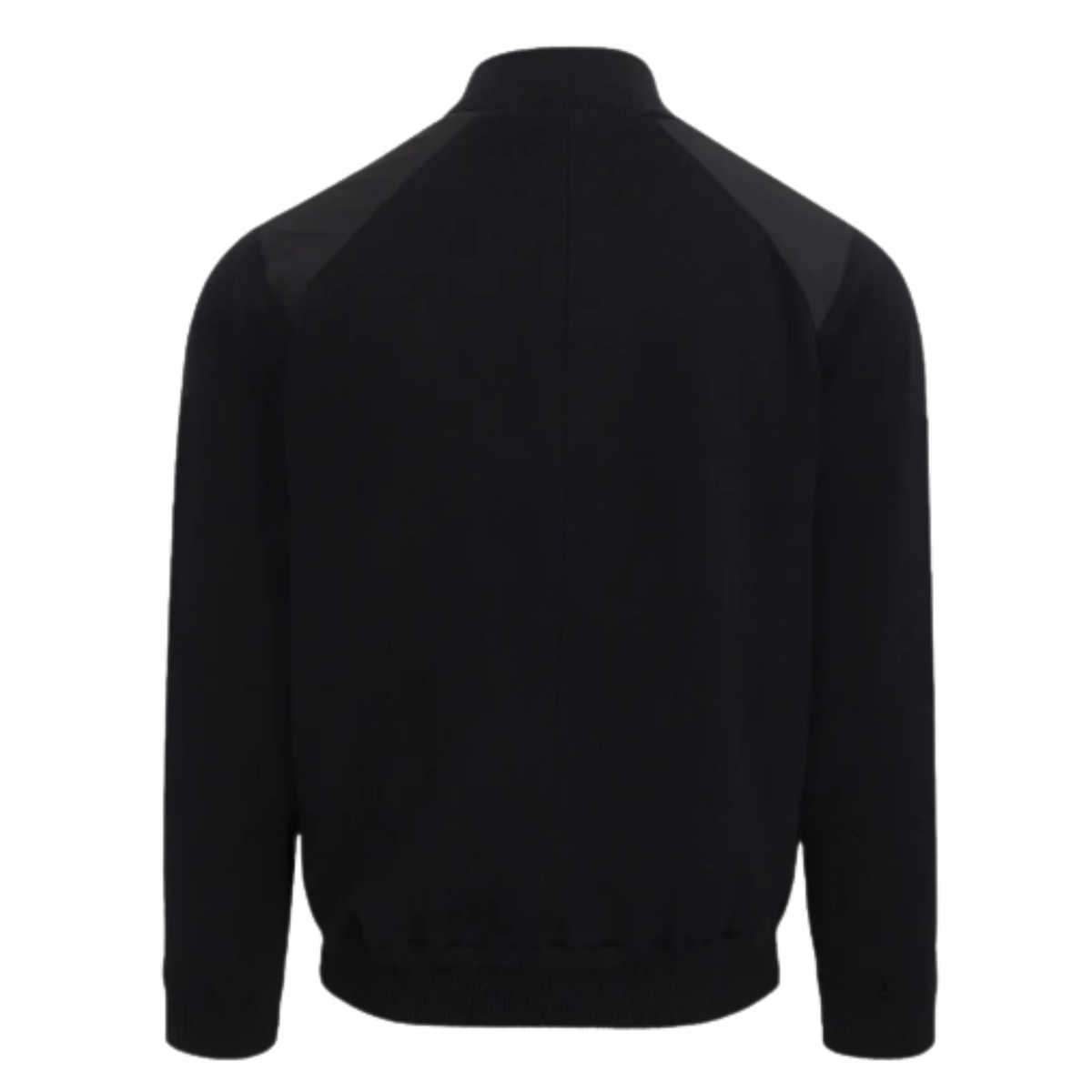 Player Wind Sweater in black, back view