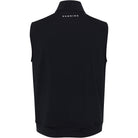Black sleeveless vest with 'Dunning' branding on a white background